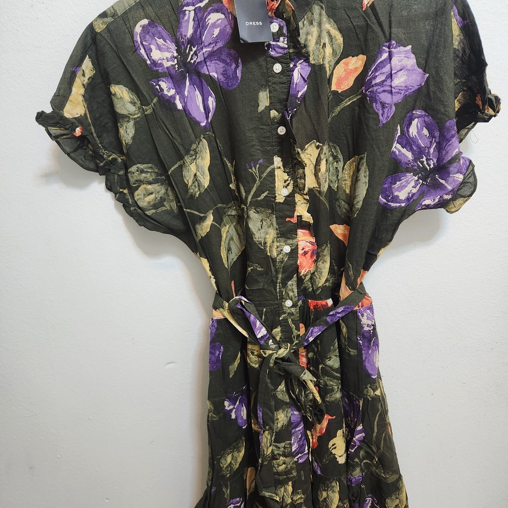 Ralph Lauren Purple Floral Dress